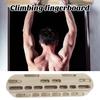 Rock Climbing Hangboard Wooden Hand Grip Finger Forearm Strengthener Trainer Pull Up Bar Hanging Fingerboard Climbers Athletes Gift