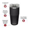 Термокружка CamelBak Slive, 600 мл, Черная, С вакуумной изоляцией