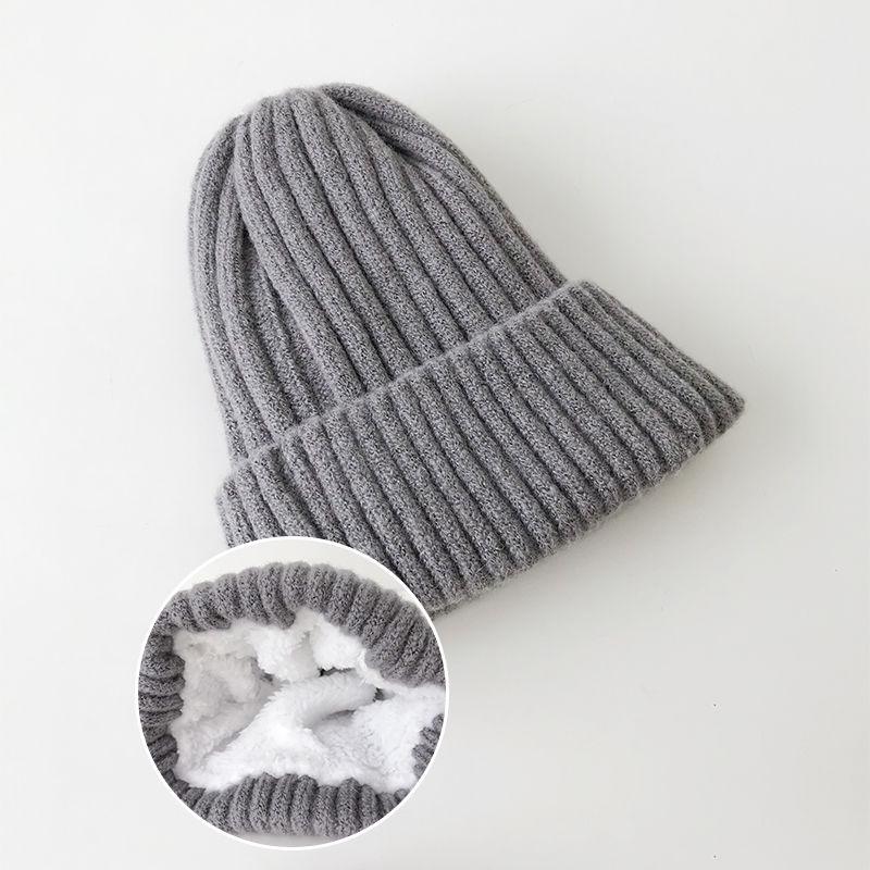 Windproof Hat Winter Warm Hat Thick Hat Fashion Woman Hat Plush Cotton Hat Trendy Wild Hat