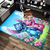 1pc. Cute Stitch & Angel Pink Outdoor Rug for Home Decor, Office Carpet Gift Ideaz0414263