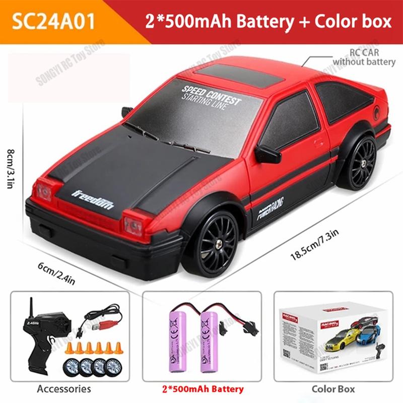 ndzsh1 4WD RC Car Remote Control Cars 2.4G Radio High Speed Drift Racing High Speed Truck RTR Vehicle Toy RC Racing Model Toy for Boys