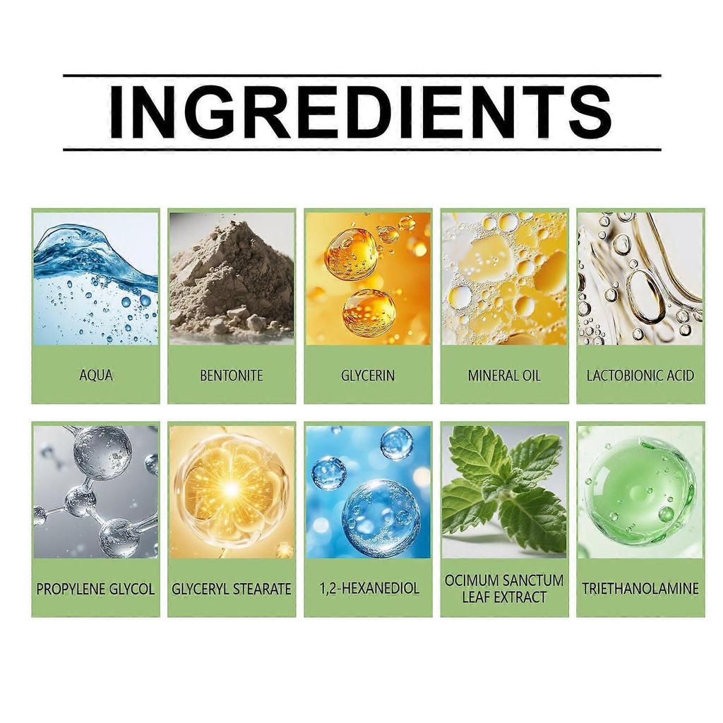 The Facial Cleansing Bubble Mask Gently Cleanses, Controls Oil And Blackheads, Hydrates And Moisturizes, Making The Skin Delicate, Smooth, Refreshing