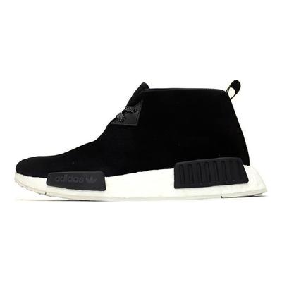 Кроссовки Nmd C1 из черной замши S79146