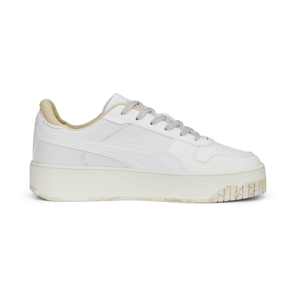 PUMA Carina Street Better Platform Size cm Sneakers, 389391, Women's, Spring/Summer 2023, White/Granola, 23.0