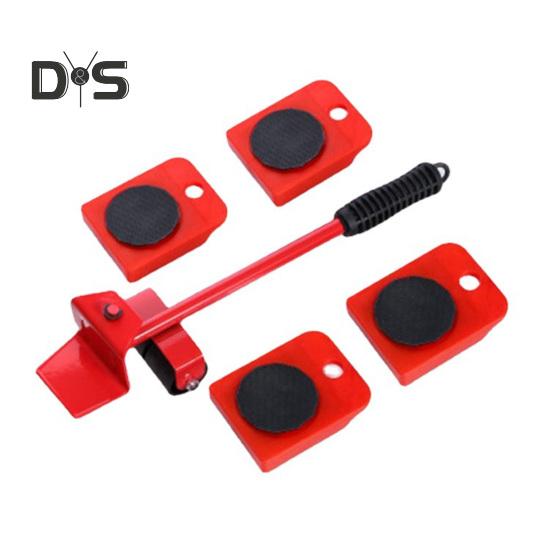 1 Set Furniture Mover with 8 Wheels Heavy Duty Furniture Lifter 330Lbs Load Bearing Multifunction Appliance Roller Furniture Moving Dolly Slider Tools