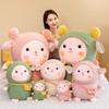 Creative New Cute Lamb Doll Plush Toy Cute Pet Sheep Doll Children's Birthday Gift Throw Pillow