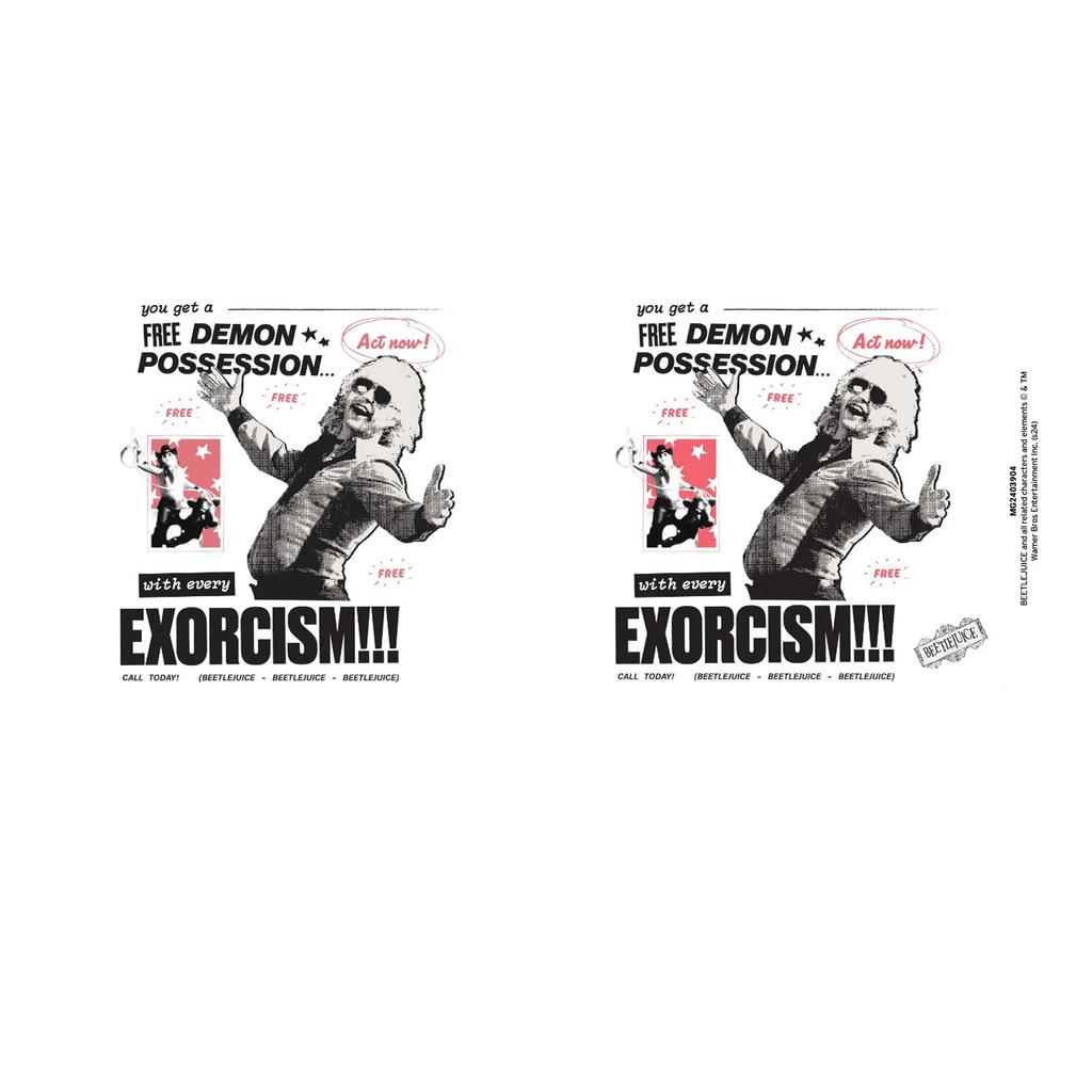 Beetlejuice Exorcism Mug
