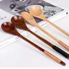 Cooking Eating Long Handle Tableware Teaspoon Kitchen Soup Spoon Wooden Spoon Spoons Coffee Spoon