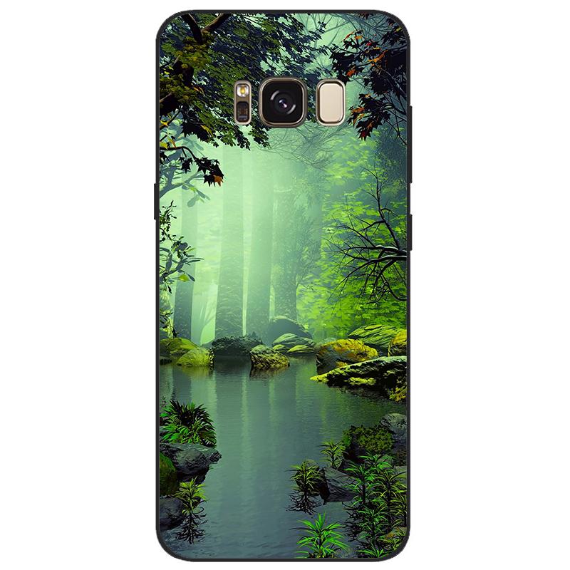 Для Samsung S 8 S8 Чехол Задняя крышка для Samsung Galaxy S8 Plus Чехол Крышка Мягкий ТПУ Силикон Fundas Coque Для Samsung S8 Чехол