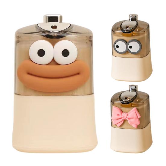 Автоматический всплывающий держатель для зубочисток, пыленепроницаемый, влагостойкий, прозрачный дизайн, многоразовая коробка для зубочисток нажимного типа для домашней гостиной