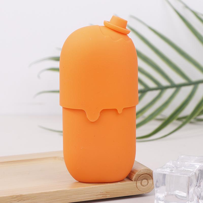 Силиконовый ледяной ролик для лица, многоразовый ледяной массажер для лица для женщин и девушек, устраняет отечность лица по утрам, прост в использовании