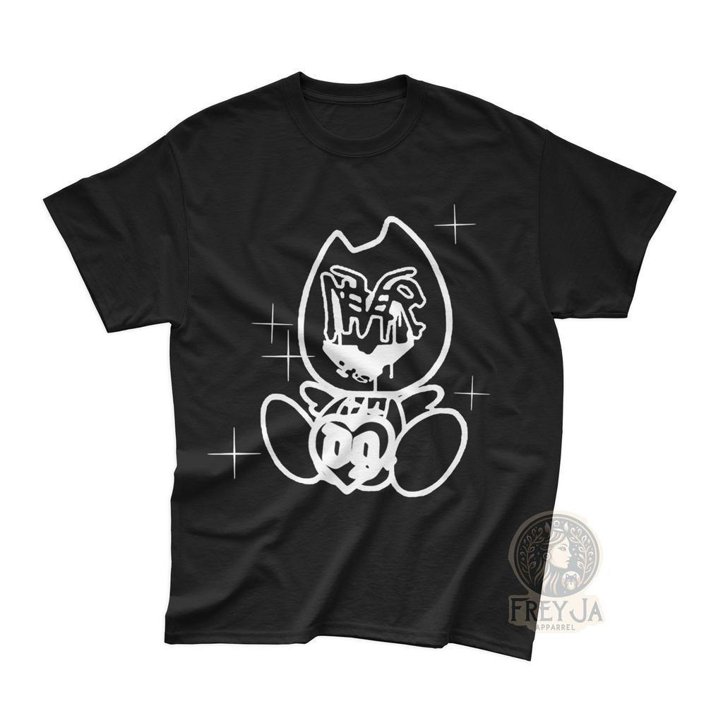 Эксклюзивная футболка Drain Gang - Унисекс мини-футболка Drain Baby Tee - Мерч Ecco2k - Футболка Bladee - Постер Whitearmor & Thaiboy Digital