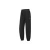 Li Ning Fitness Series Solid Color Reflective Loose Knit Sports Pants Women Pants Black AKYT080-2