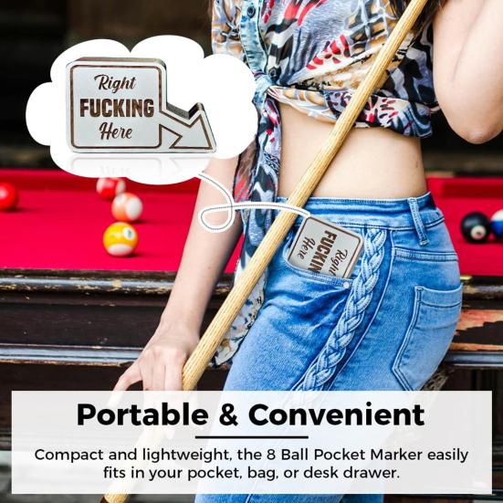 8-шаровой маркер для бильярдного стола, украшение для бильярдного стола, деревянный орнамент, аксессуар для игры в бильярд, забавный декор для бассейна, подарок для любителя пула
