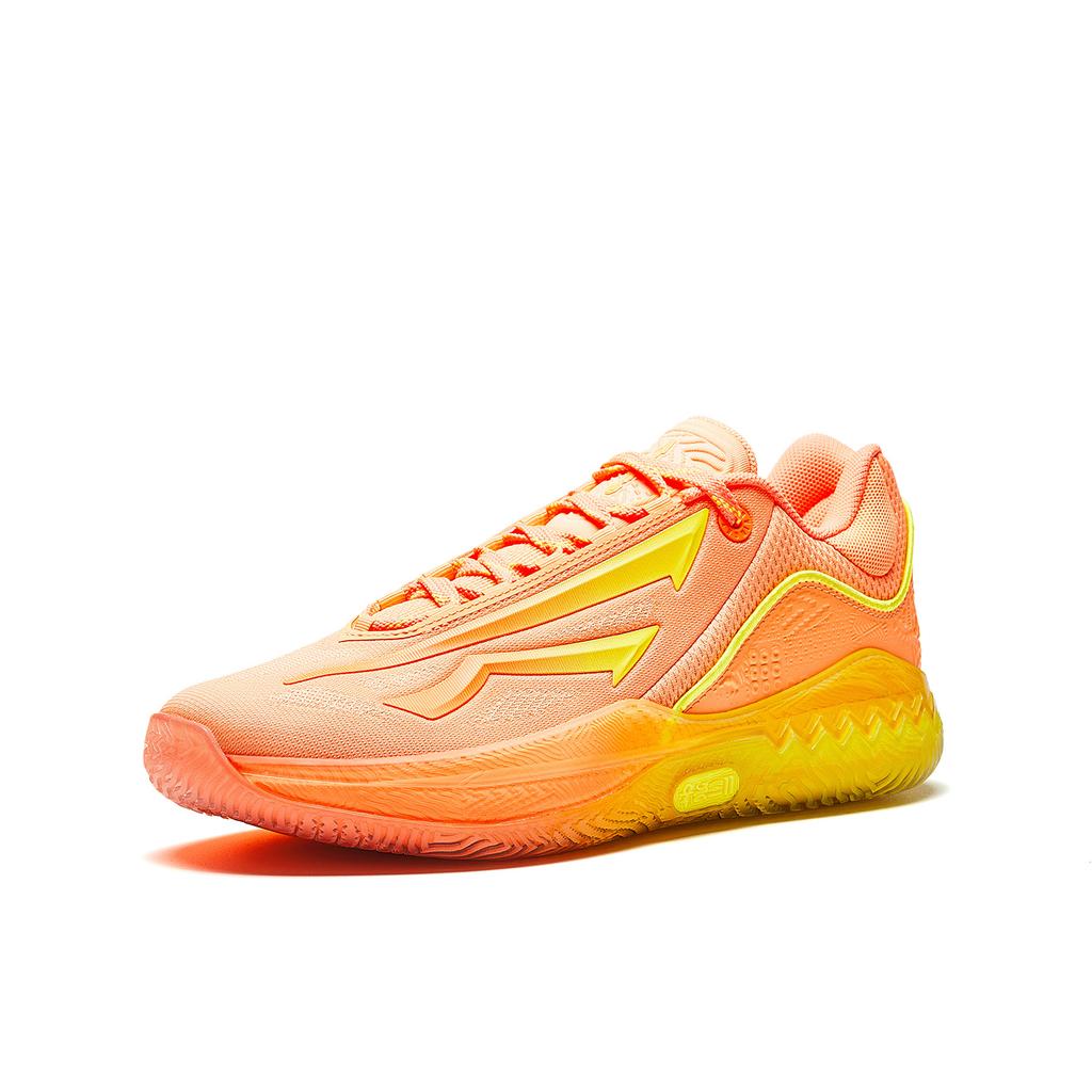 Anta KAI SPEED 2 Амортизирующие Нескользящие Износостойкие Низкие Баскетбольные Кроссовки Мужские Оранжевые 912611114S-1