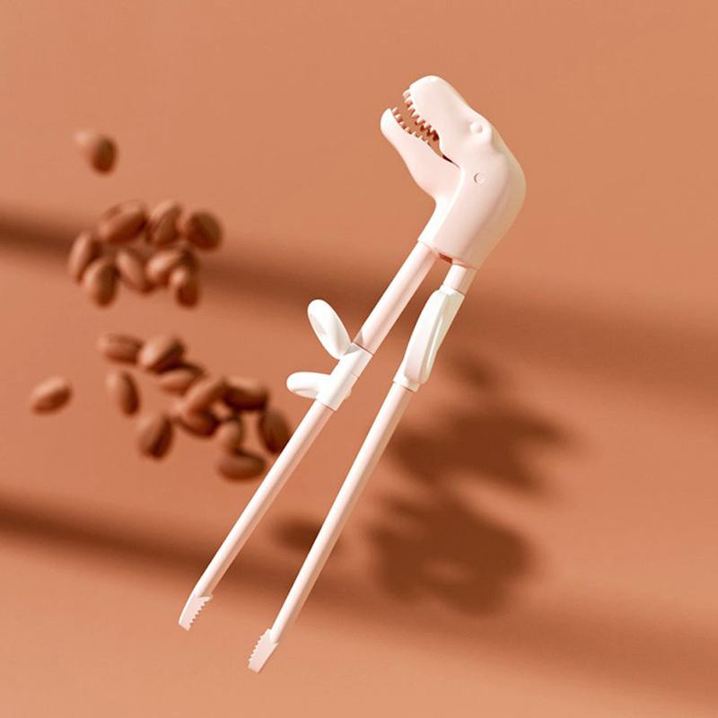 Тренировочные палочки для еды, милые палочки для еды в виде динозавров, детская просветительская посуда