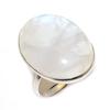 Rainbow Moonstone Gemstone 925 Sterling Silver Jewelry Ring Size 7