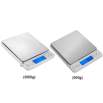2кг/3кг/500г Многофункциональные кухонные весы 0,1/0,01г Цифровые кухонные весы Точное взвешивание Высокая точность Граммовые весы ЖК-дисплей