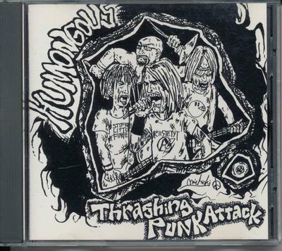 CD HUMONGOUS - Thrashing Punk Attack GLR007 Good Luck Recor 2002 Япония Рок Б/у