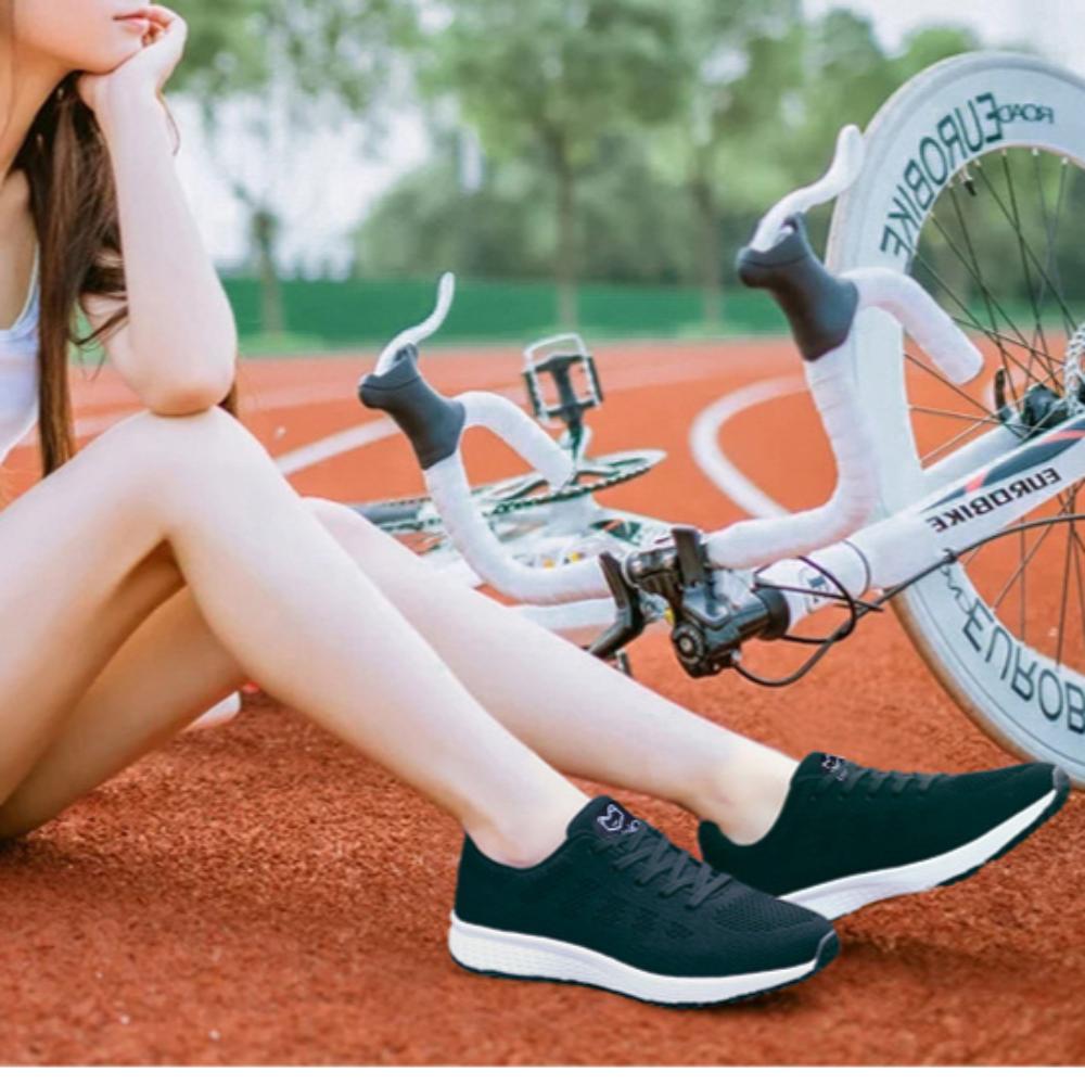 Женская обувь Кроссовки Дышащая сетчатая обувь для бега