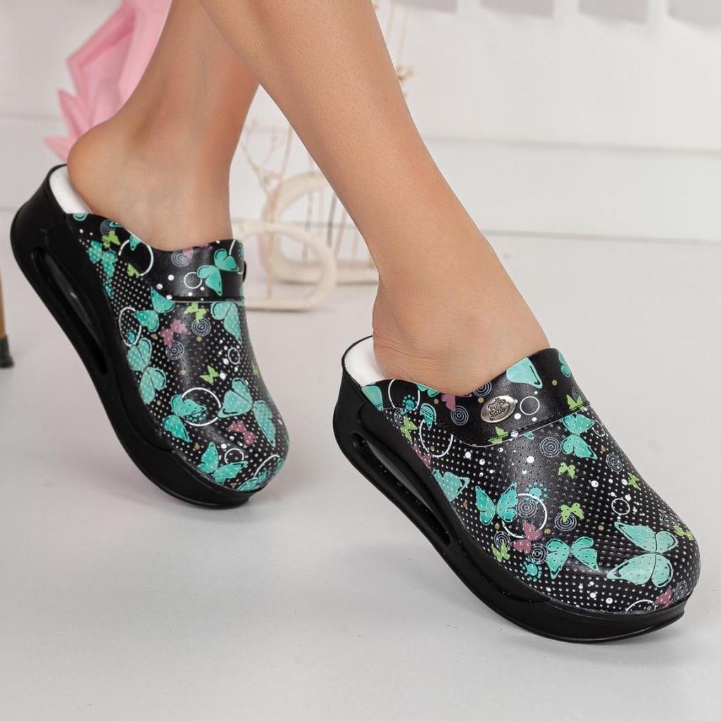 Ортопедические женские медицинские сабо — противоскользящие, удобные