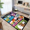Cartoon Party Compilation Carpet For Playroom Bedroom Living Room Sofa Home Decorkids Game Area Rug Nonslip Floor Mat