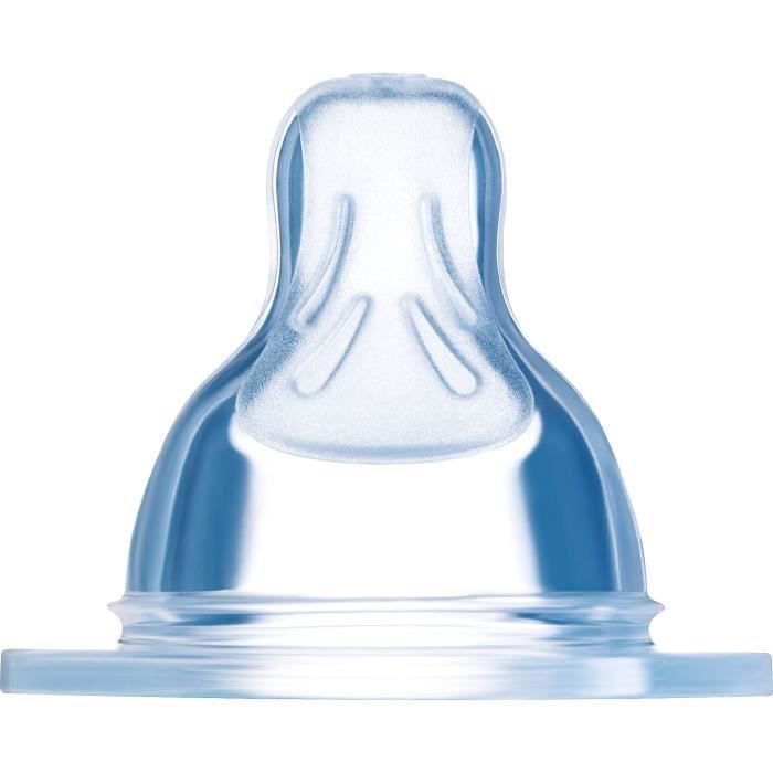 MAM Silicone Teat +2m Flow 2 Medium - Pack of 2