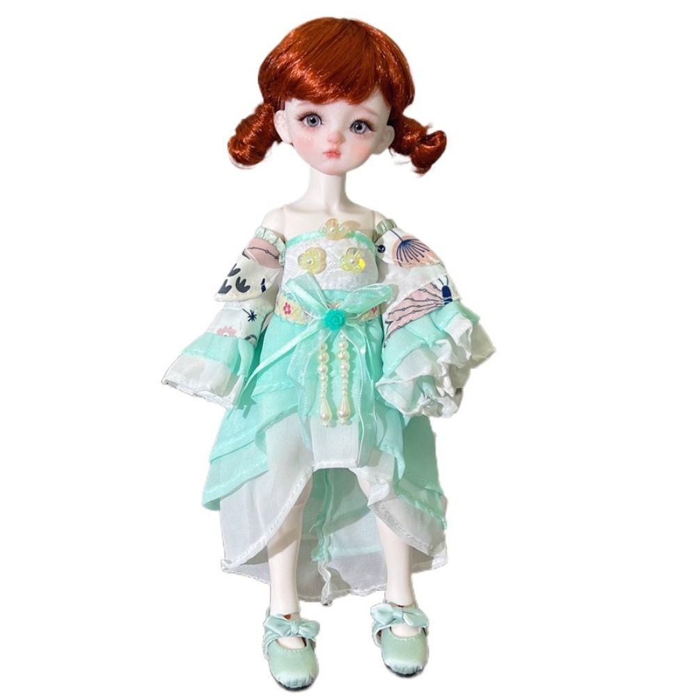 Pretty 1/6 BJD Doll Outfit Set Cute Girl Toy Gift Trendy Doll Accessories  (No Dolls and Shoes)