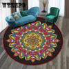 Мандала Ретро Круглый Ковер Богемный Стиль Гостиная Спальня Домашний Этнический Стиль Ковер Модный Коврик Коврики