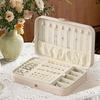Jewelry Storage Box Display Case Modern Container Home Decor Earrings Rings Necklaces