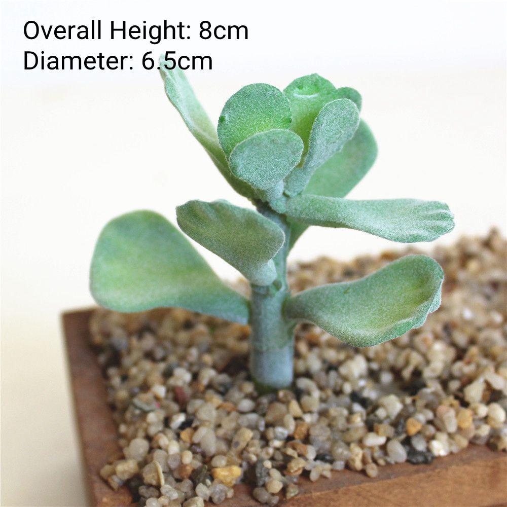 Зеленый Флок Искусственные Суккуленты Домашний Декор Спальни Гостиной Поддельные Растения DIY Цветочная Композиция plante artificielle