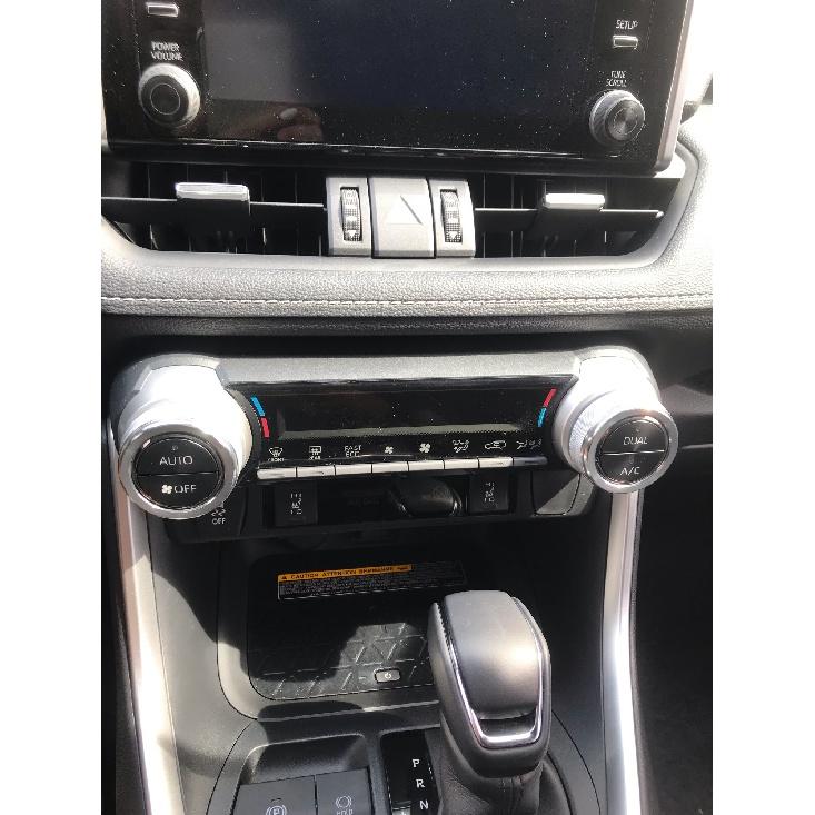 2 шт./компл., автомобильная крышка ручки управления переменным током для Toyota RAV4-автомобильная ручка управления климат-контролем переменного тока, накладка на кнопку, крышка авто