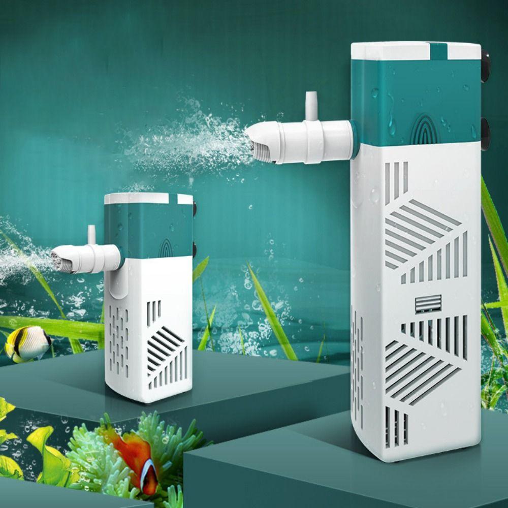 3/6/10 Вт Погружной фильтр для аквариума Регулируемый сборщик фекалий рыб Фильтр Аквариум