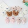 Plush Bear & Bunny Brooch: Cute Accessories for Bags, Headwear, Socks, and Hats