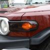 Для Toyota FJ Cruiser 2007-автомобиль ABS дымчатый черный передний противотуманный фонарь, крышка лампы, рамка, капот автомобиля