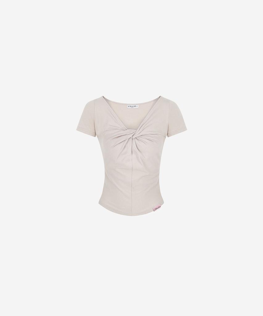 Летний топ NEWALRIN Luna с драпировкой и завязками(6colors)