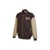 Puma Colorblock Logo Embroidered Baseball Collar Zip Jacket Unisex Outerwear Camel 539749-92