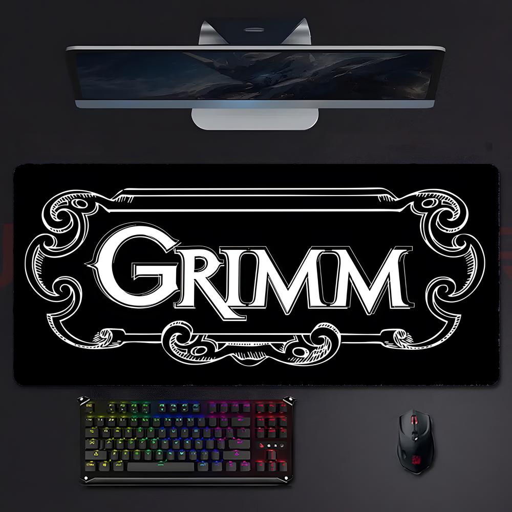 Игровой коврик для мыши Dark TThe Grimm Variations, большой, с замшевым краем, утолщенный, для стола ПК
