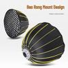 All-Metal Quick Release Deep Parabolic Softbox with Bowens Mount - 70cm, 90cm, 120cm for Live Streaming