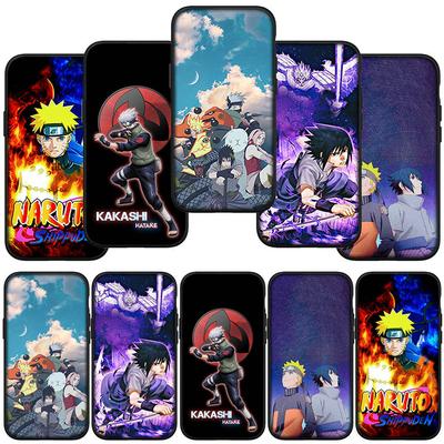 Чехол для Samsung Galaxy S25 S24 S23 iPhone 16 15 Xiaomi Redmi Note 14 13 12 16E 8 X 11 Pro Max XR OPPO Moto Huawei Cartoon Uchiha Sasuke Naruto Cover