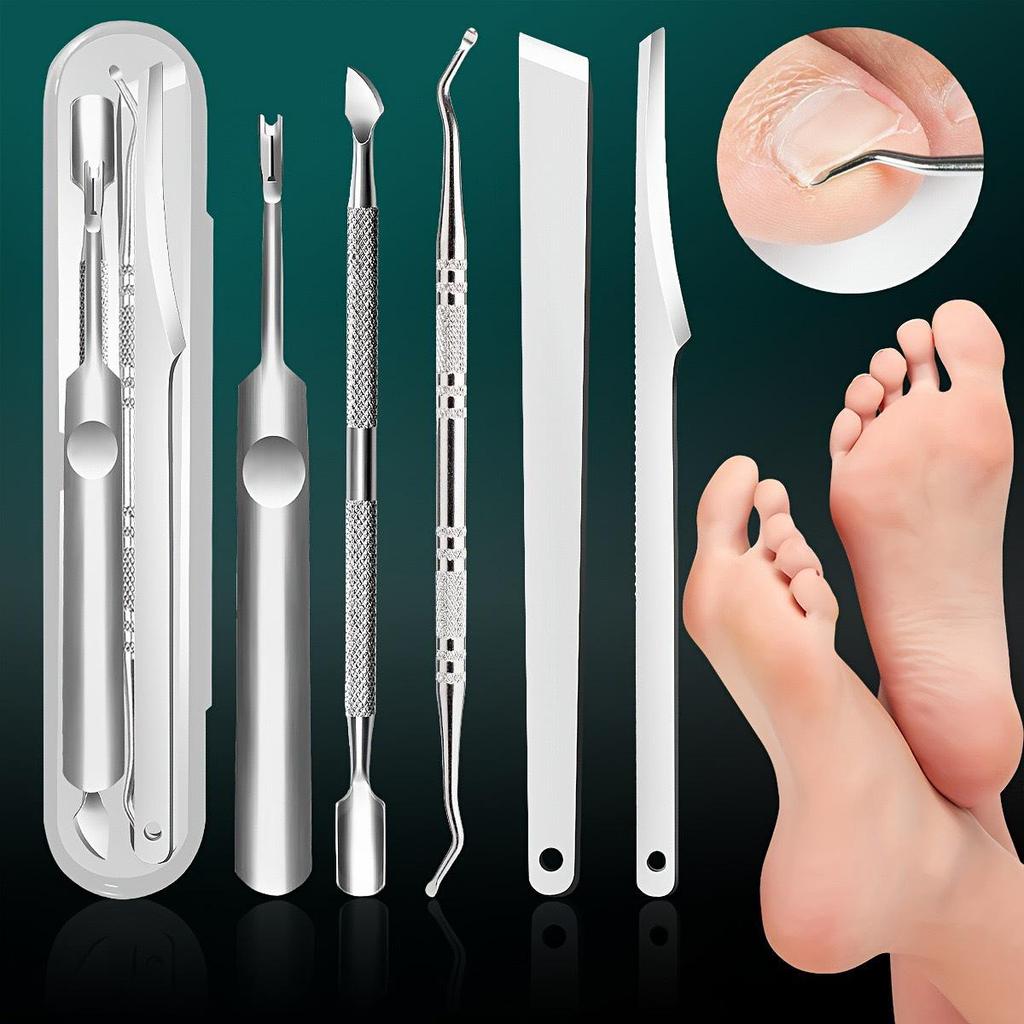 Набор маникюрных ножниц из нержавеющей стали для кутикул и ногтей