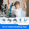 Makeblock mBot Ultimate Robotic Arm STEM Education DIY Robot Kit Compatible with Arduino C Python Raspberry Pi Scratch Assembly Robot App Remote
