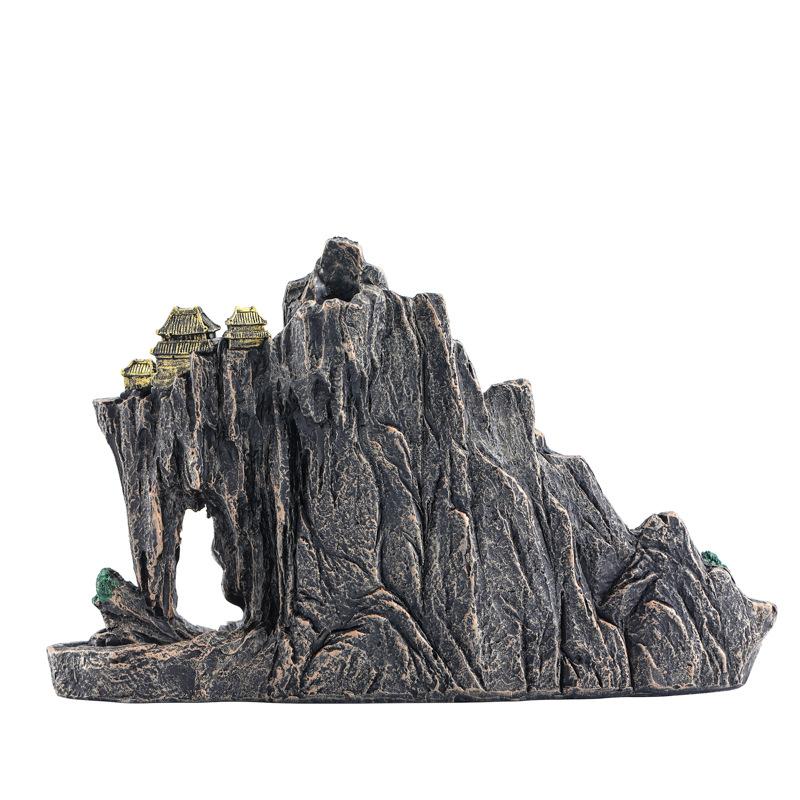 Большие размеры мебельных украшений, курильница с обратным потоком, держатель для благовоний из смолы, буддийские принадлежности для домашнего декора, большой рождественский подарок