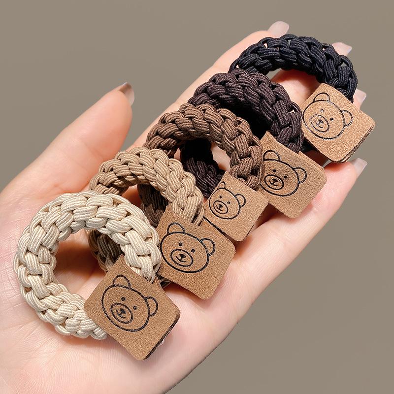 Handmade High Elastic Thick Hair Band with Japanese and Korean Style for Girls