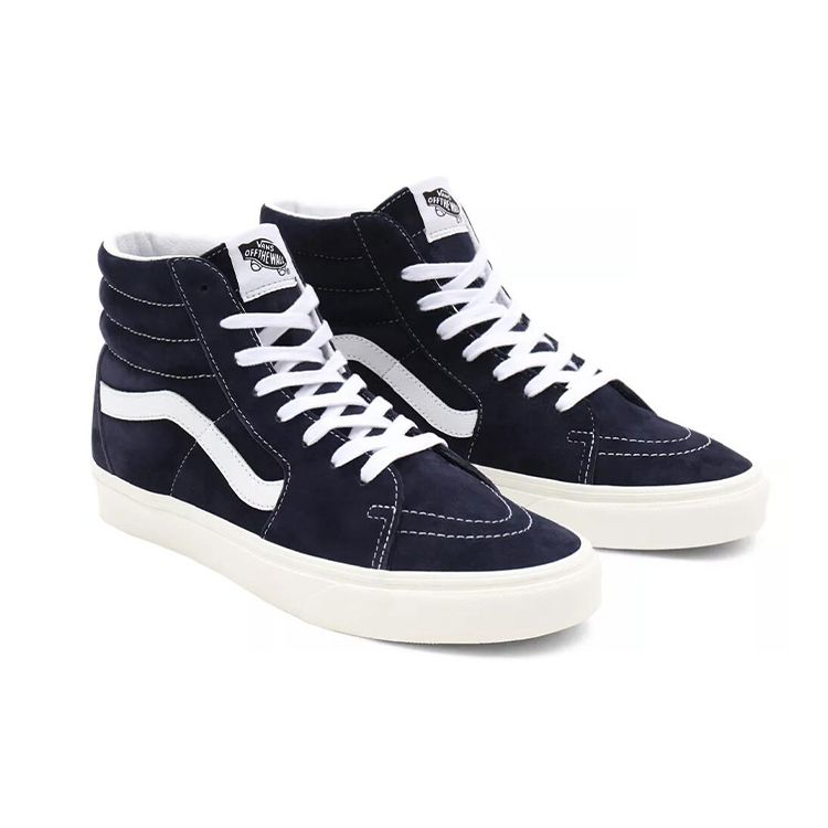 Vans SK8 Замшевые Повседневные Высокие Кроссовки Унисекс Темно-Синие VN0A32QG9G5