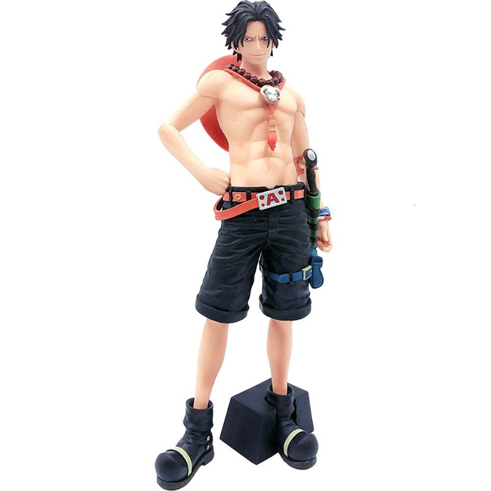 Exquisite Quality Anime One Piece Grandista Ros Ace Pvc 25cm Model Action Figure Statue Collection Toy Desktop Decoration