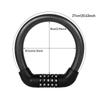 5-Digit Combination Bike Lock Heavy Duty Anti-Theft Keyless Lock for Bike Scooter Motorcycle Security Protection General Lock 4