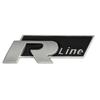 RUNTB1 1pc 3D Metal Car Front Grille Emblem Side Rear Trunk Badge Sticker for VW Rline R Logo Polo Passat B5 B7 Golf 8 7 Jetta Touareg