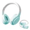 Магазин Meisei Беспроводные Bluetooth Проводные и Беспроводные Hi-Fi Звук 40 мм Шумоподавление Совместимые с и Мятно-Зеленые Наушники, 6.1, Совместимые, Накладные, Качество,