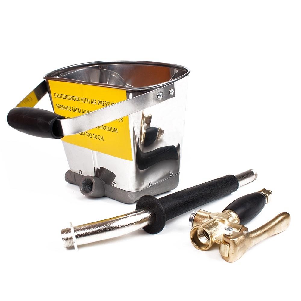 Пистолеты-распылители цементного раствора с ковшом Настенный распылитель Распылитель штукатурки Пистолеты-распылители цемента Бетонная штукатурка